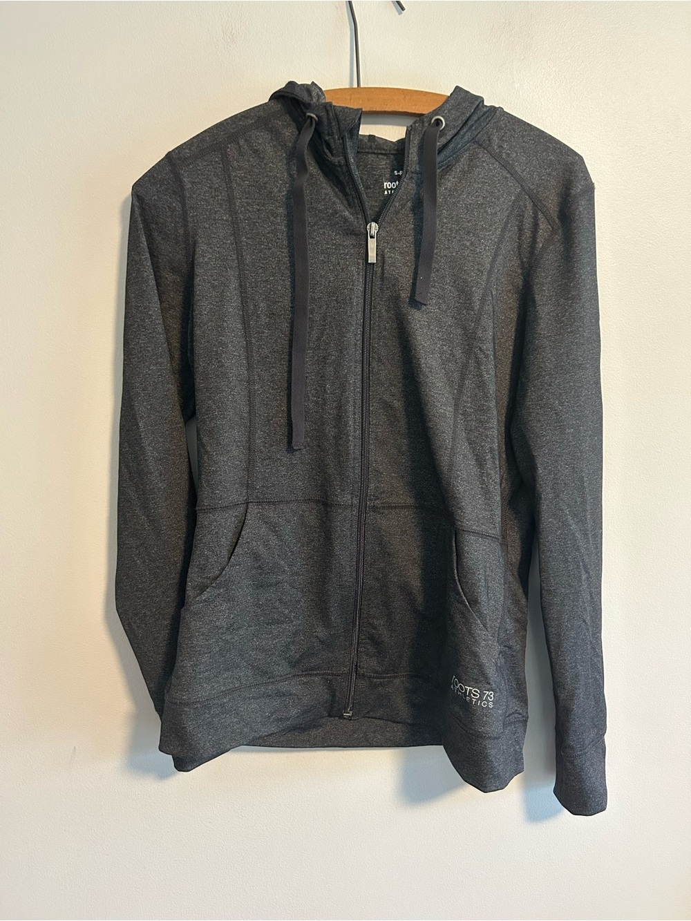 Women’s small grey Full-Zip athletic Hoodie sweater